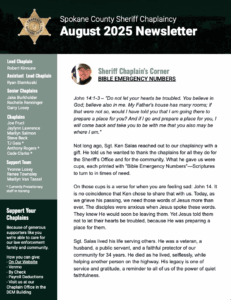 August 2025 - Chaplain Newsletter