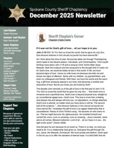 December 2025 Chaplain Newsletter