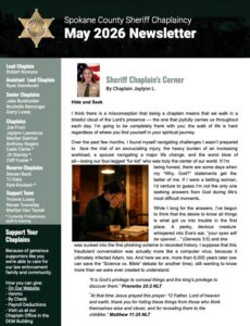 May 2026 - Chaplain Newsletter