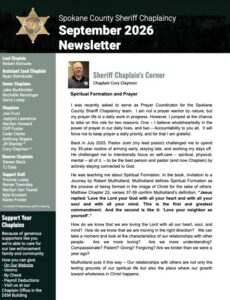 September 2026 - Chaplain Newsletter