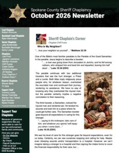 October 2026 - Chaplain Newsletter